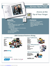 Soniqcast A3300 Brochure