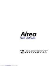 Soniqcast Aireo Quick Start Manual