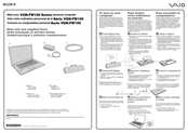 Sony VGNFW170D Install Manual