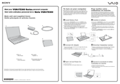 Sony VAIO VGN-FZ200 Series Quick Start Manual