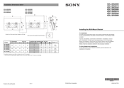 Sony BRAVIA KDL-32V2000 Manuals | ManualsLib