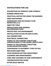 Whirlpool 293/IX Instructions For Use Manual