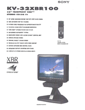 Sony KV-32XBR100 - 32