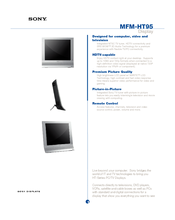 Sony MFMHT95S Specifications