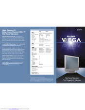 Sony WEGA KZ-32TS1 Brochure & Specs