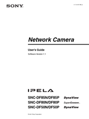 Sony SNC-DF80N User Manual