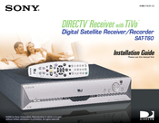 Sony SAT-T60 Welcome to DIRECTV & TiVo Instructions  (primary ) Installation Manual