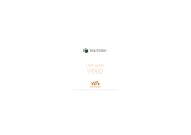 Sony Ericsson Walkman W600I User Manual