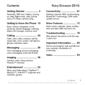 Sony Ericsson Z610i Manuals Manualslib