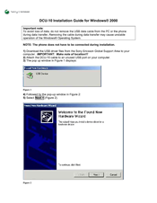 Sony Ericsson DCU-10 Installation Manual