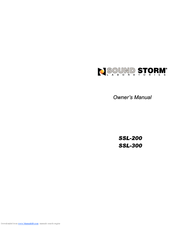 Sound Storm SSL-200 Owner's Manual