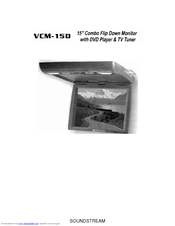 Soundstream VCM-15D User Manual