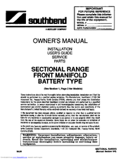Southbend 1364 Owner's Manual