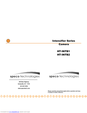 Speco HT-INTB1 Instruction Manual