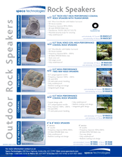 Speco CSI SP-RK6B Brochure