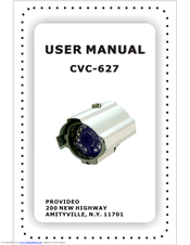 Speco PROVIDEO CVC-627 User Manual