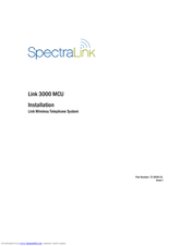 SpectraLink RCO400 Installation Manual