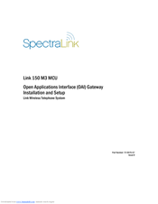 SpectraLink SCN-508 Installation Manual