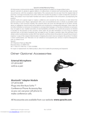 Spracht CP-2016-004 Installation Manual