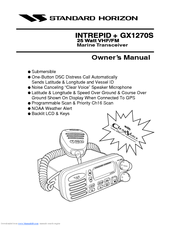 Standard Horizon INTREPID + GX1270S Owner's Manual