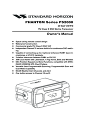 Standard Horizon PHANTOM Series PS2000 Owner's Manual
