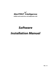 Star Micronics FVP-10U Software Installation Manual