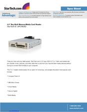 StarTech.com 35FCREAD Spec Sheet