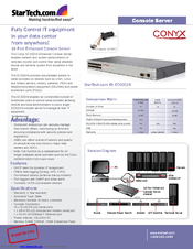 StarTech.com CONYX ECS0016 Specifications