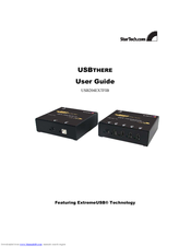 StarTech.com USBthere USB204EXTFIB User Manual