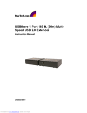 StarTech.com USBthere USB221EXT Instruction Manual