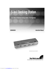StarTech.com USB5N1DOCK Instruction Manual