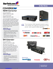 StarTech.com VID2HDMITV Features