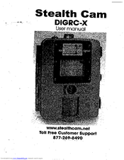 Stealth Cam DIGRC-X User Manual