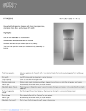 Summit FF1425SS Specifications
