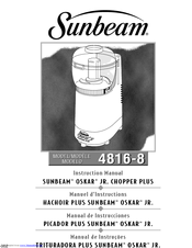 Sunbeam 4816-8 Instruction Manual