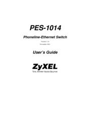 ZyXEL Communications PES-1014 User Manual