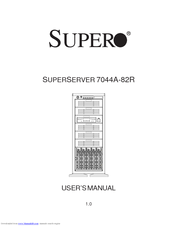 Supero SuperServer 7044A-82R User Manual
