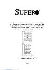 Supero SuperWorkstation 7043A-8R User Manual