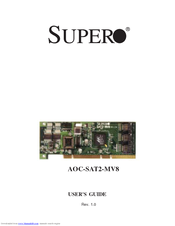 Supero AOC-SAT2-MV8 User Manual