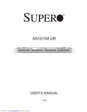 Supero AS-1011M-UR User Manual