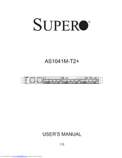 Supero AS-1041M-T2 Plus User Manual