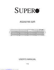 Supero AS-2021M-32R User Manual