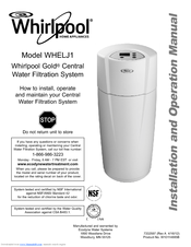 Whirlpool WHELJ1 Installating And Operation Manual