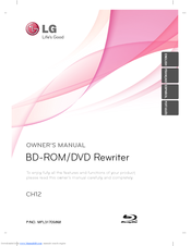 LG CH12NS28 Owner's Manual