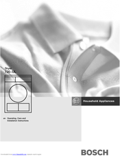 Bosch T20-UL Installation Instructions Manual