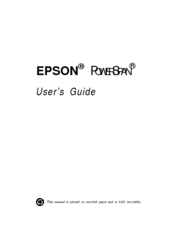 Epson Powerspan User Manual