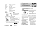 Sanyo VCC-5995P Instruction Manual