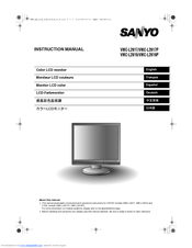 Sanyo VMC-L2617P Instruction Manual