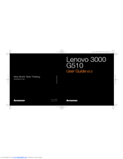 Lenovo G510 User Manual