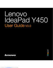 Lenovo 418968U - IdeaPad Y450 4189 User Manual